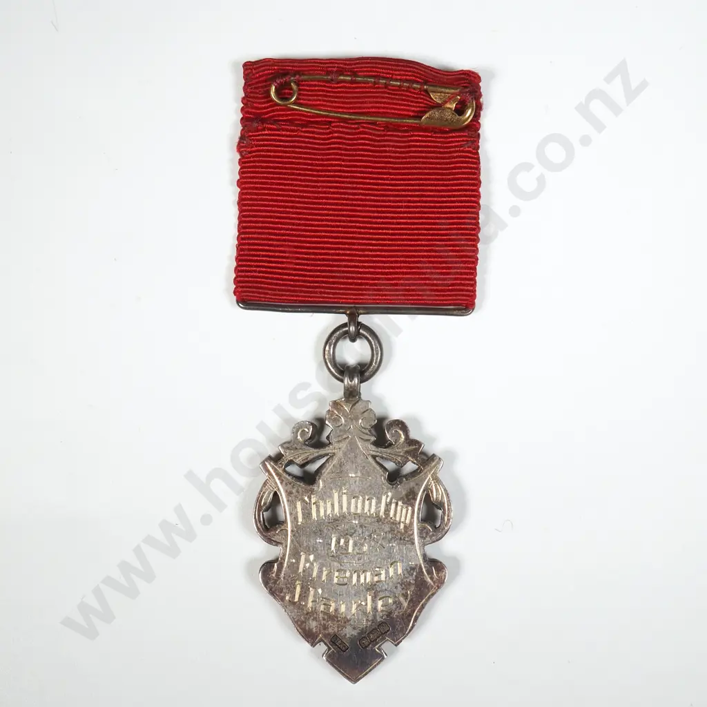 Chilton Cup 1938 Sterling SIlver Medal 15.17 Grams Image 1++