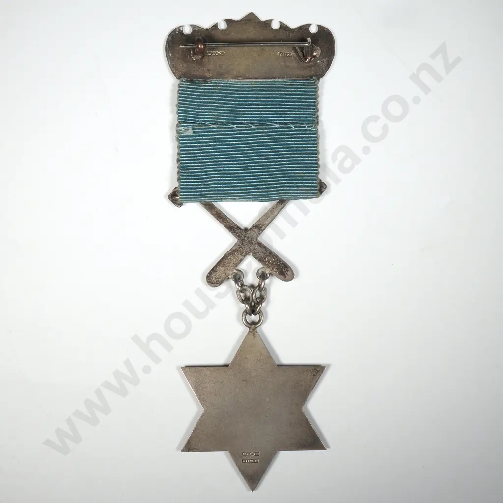 Sterling Silver Lodge Medal  Image 1++