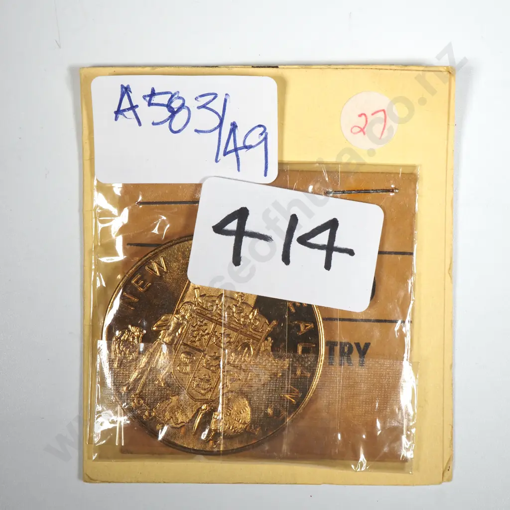 1979 New Zealand Convention of International Numismatists  Image 1++