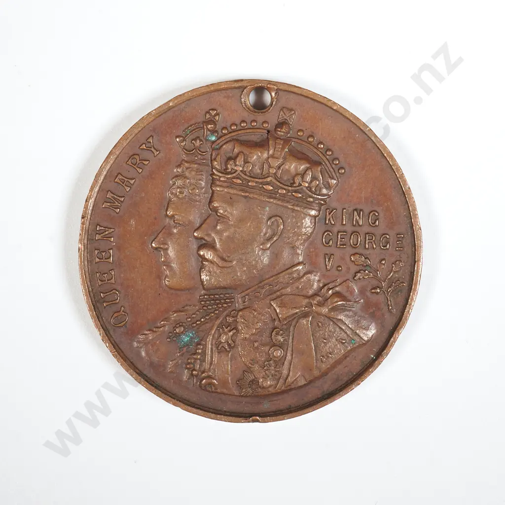 1911 Coronation Bronze Medal  Image 1++