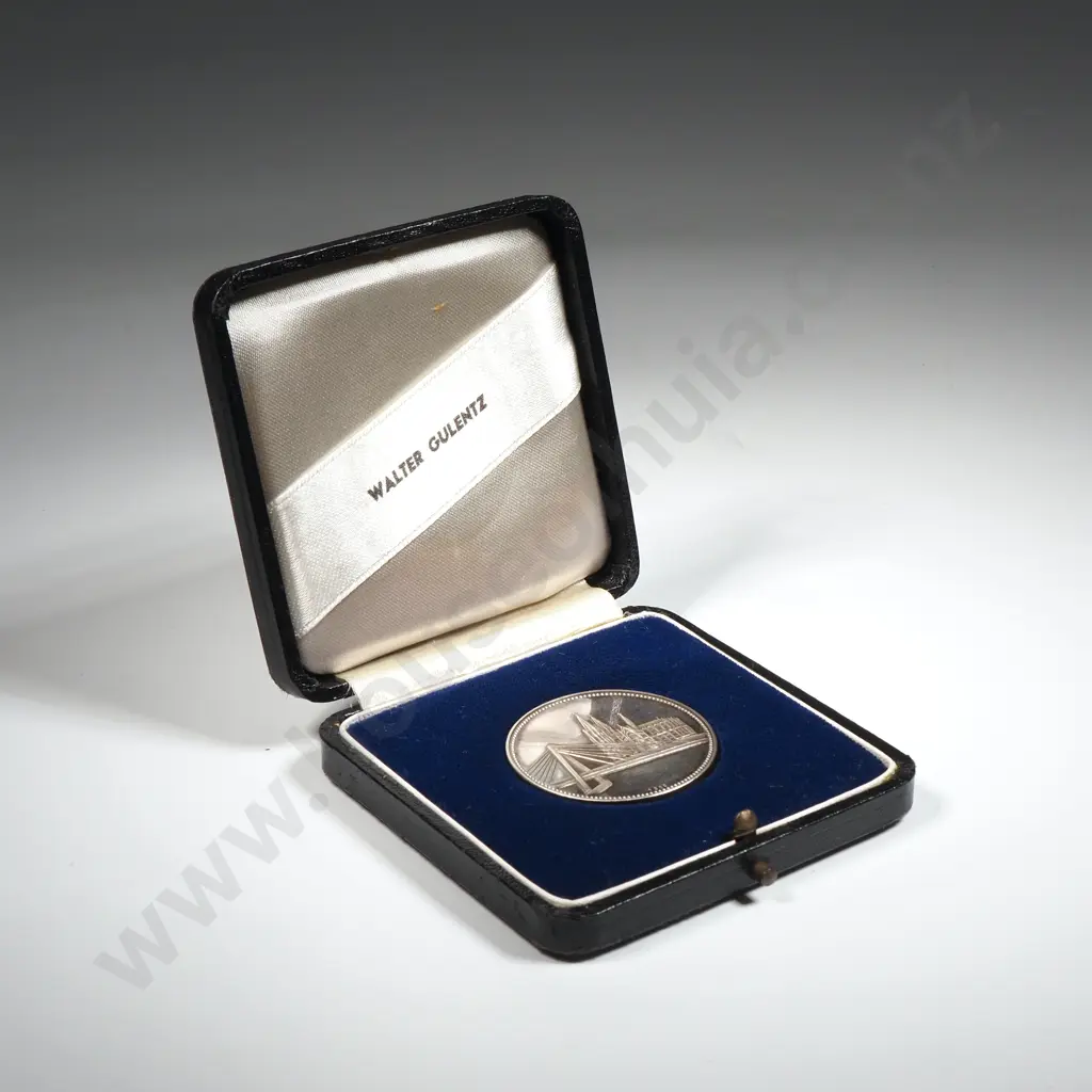 100 Year Kolner Bank Silver Medal  Image 1++