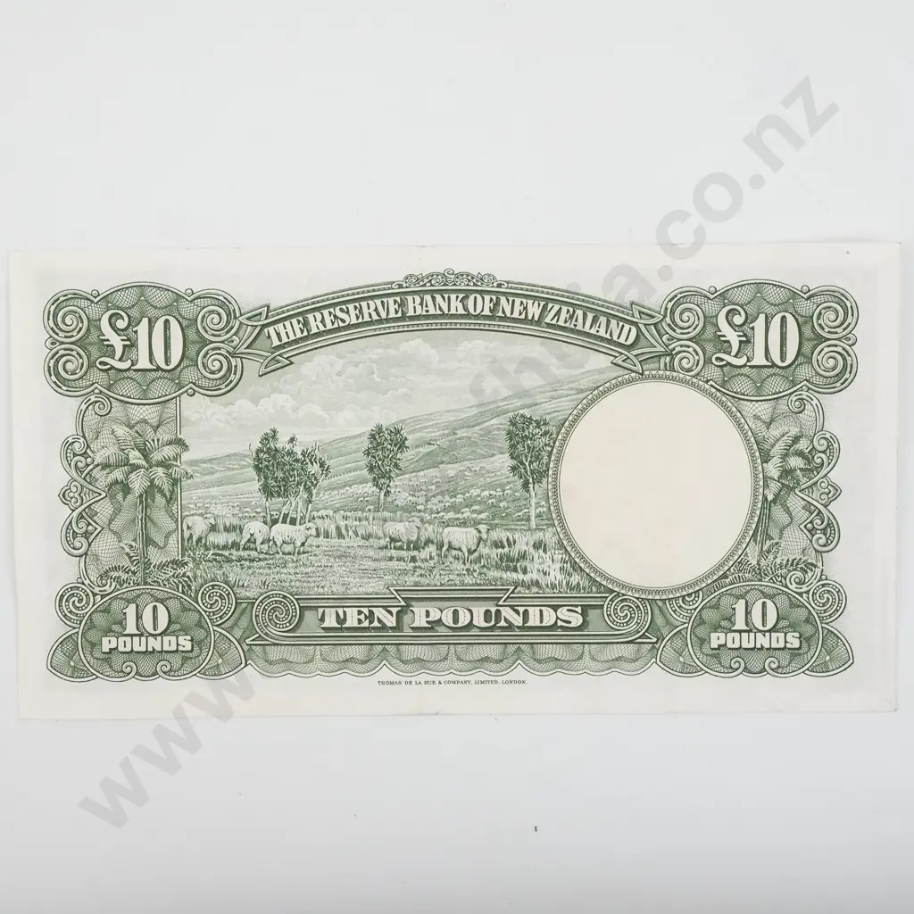 New Zealand Ten Pound Fleming Banknote - Better Grade  Image 1++