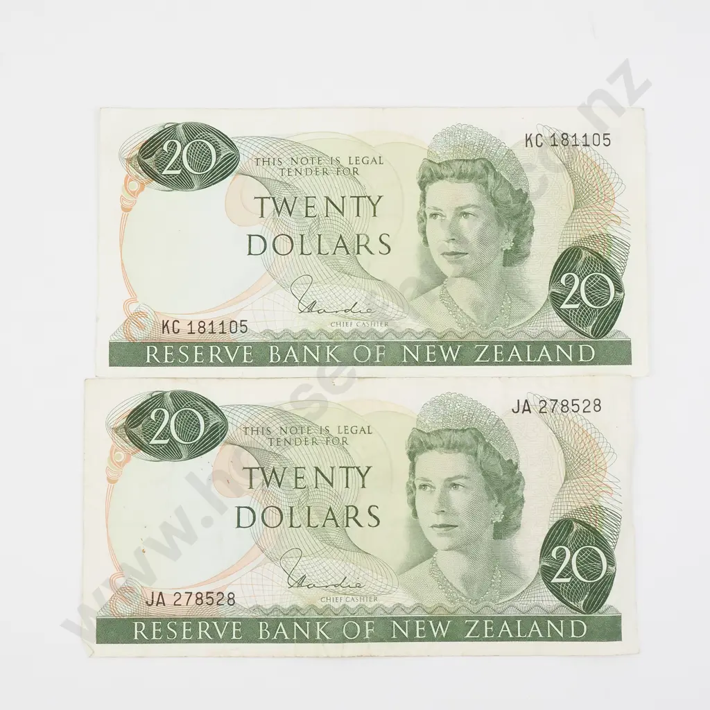 Two 20 Dollar Hardie Banknotes  Image 1++