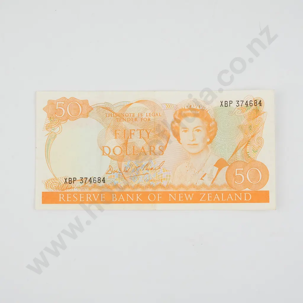 New Zealand Fifty Dollar Brash Banknote  Image 1++