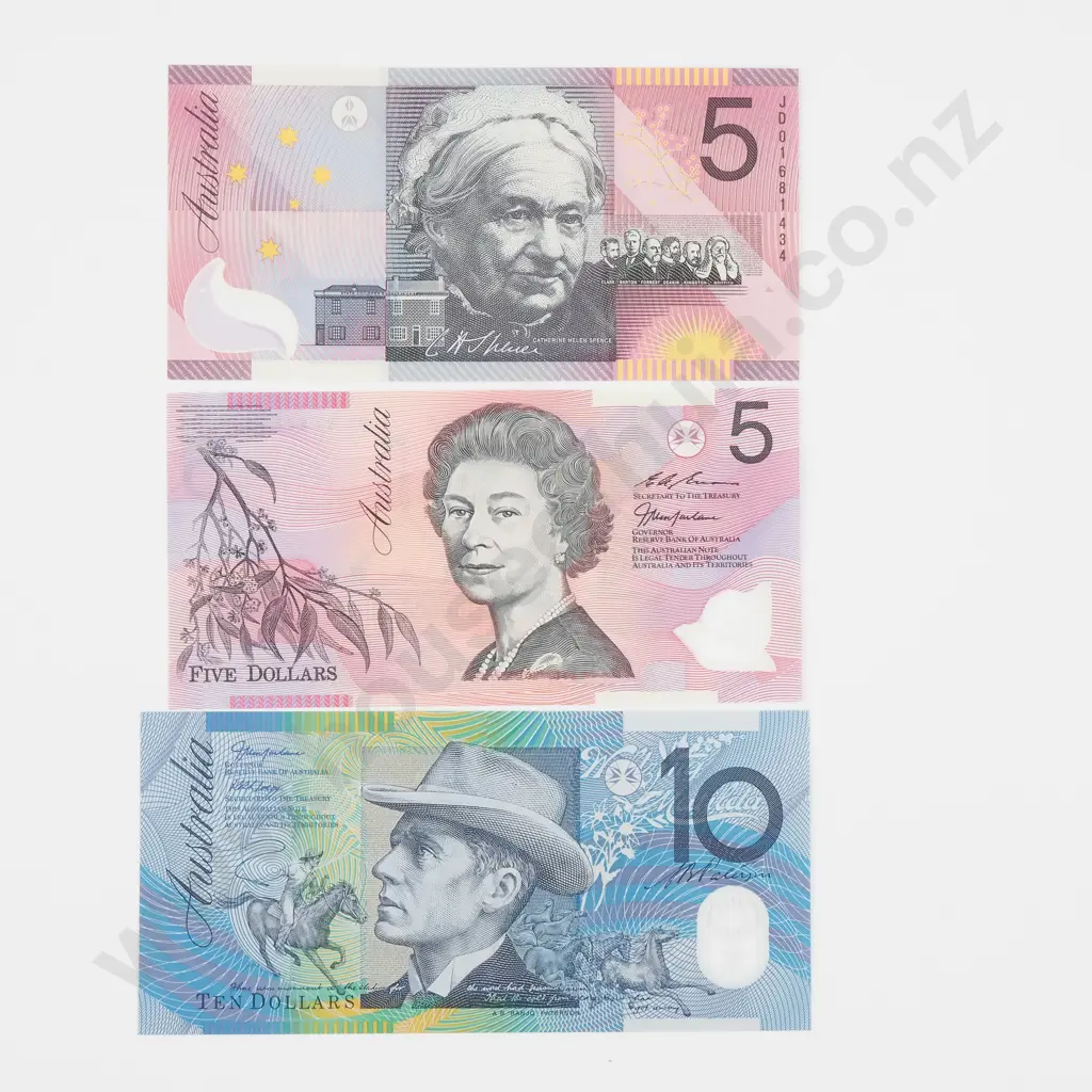 Assorted Australian Banknotes  Image 1++