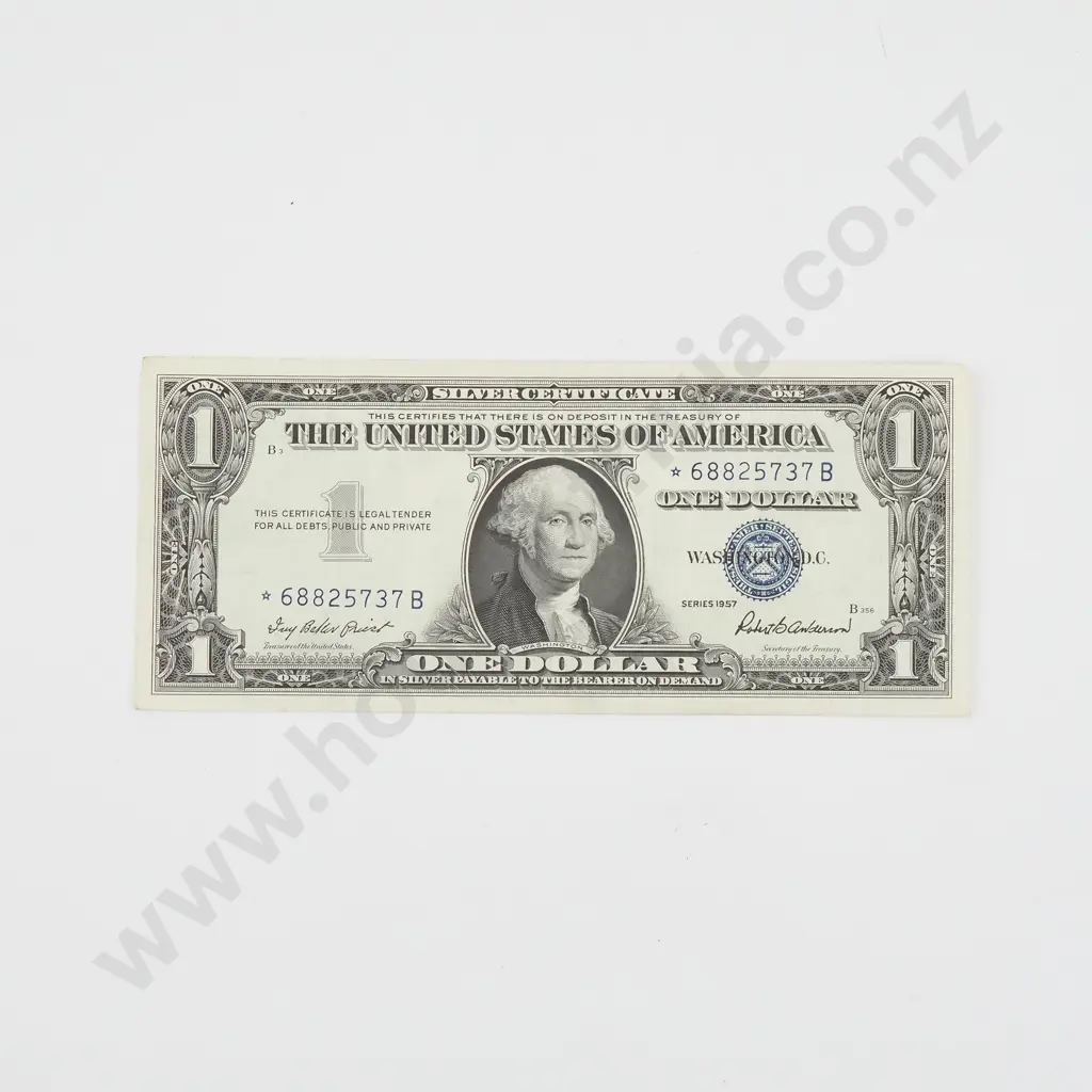 United States of America One Dollar Star Banknote - 1957 Series  Image 1++