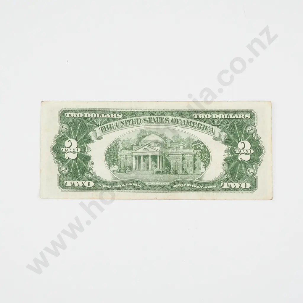 United States of America Two Dollar Banknote - 1953 Series  Image 1++