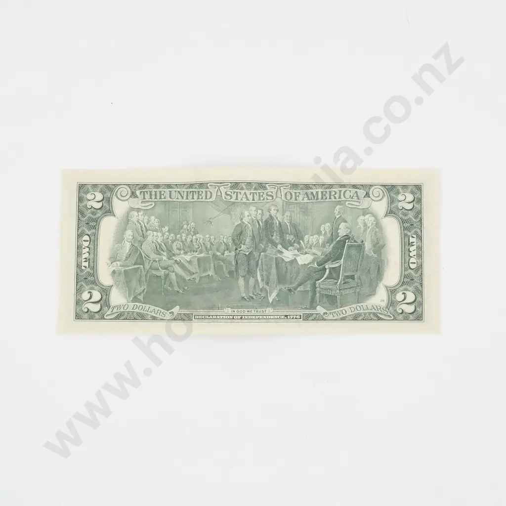 United States of America Two Dollar Banknote - 1976 Series  Image 1++