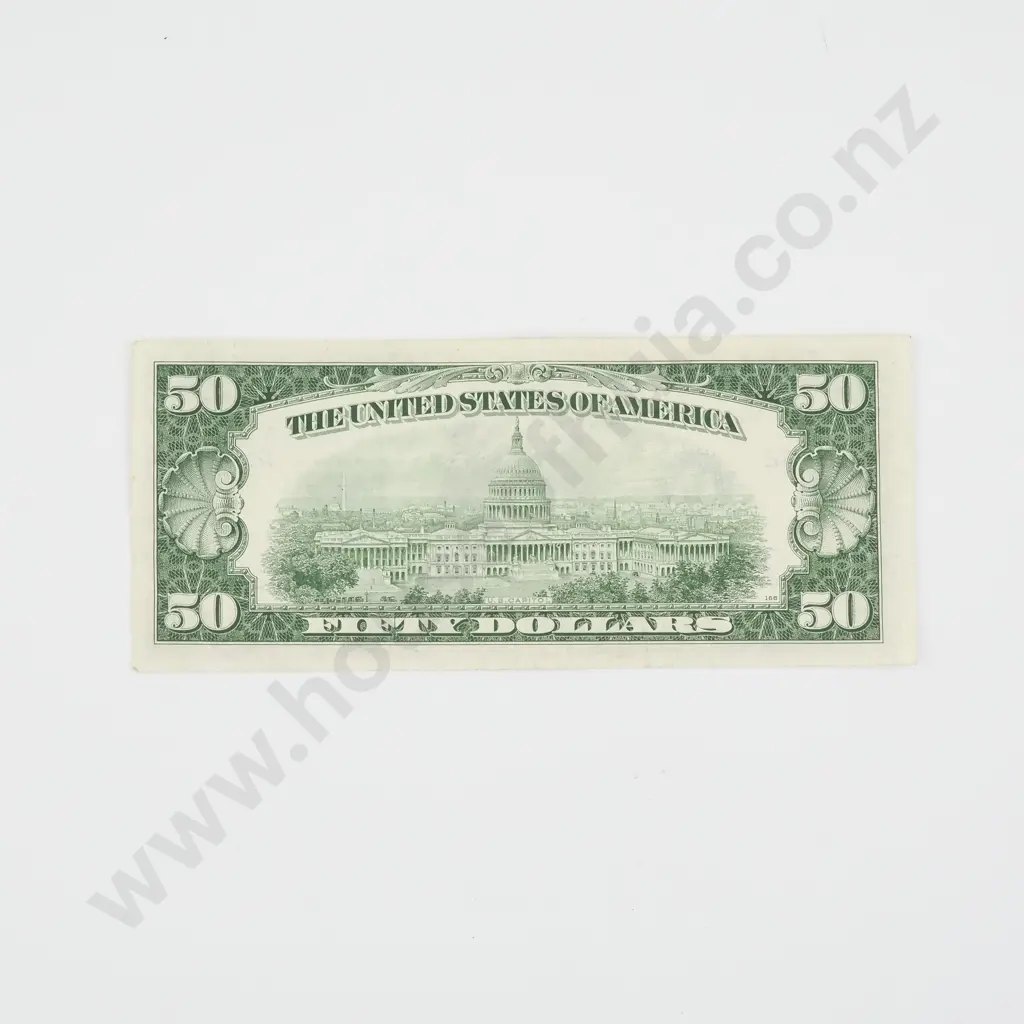 United States of America Fifty Dollar Banknote - 1950 Series  Image 1++