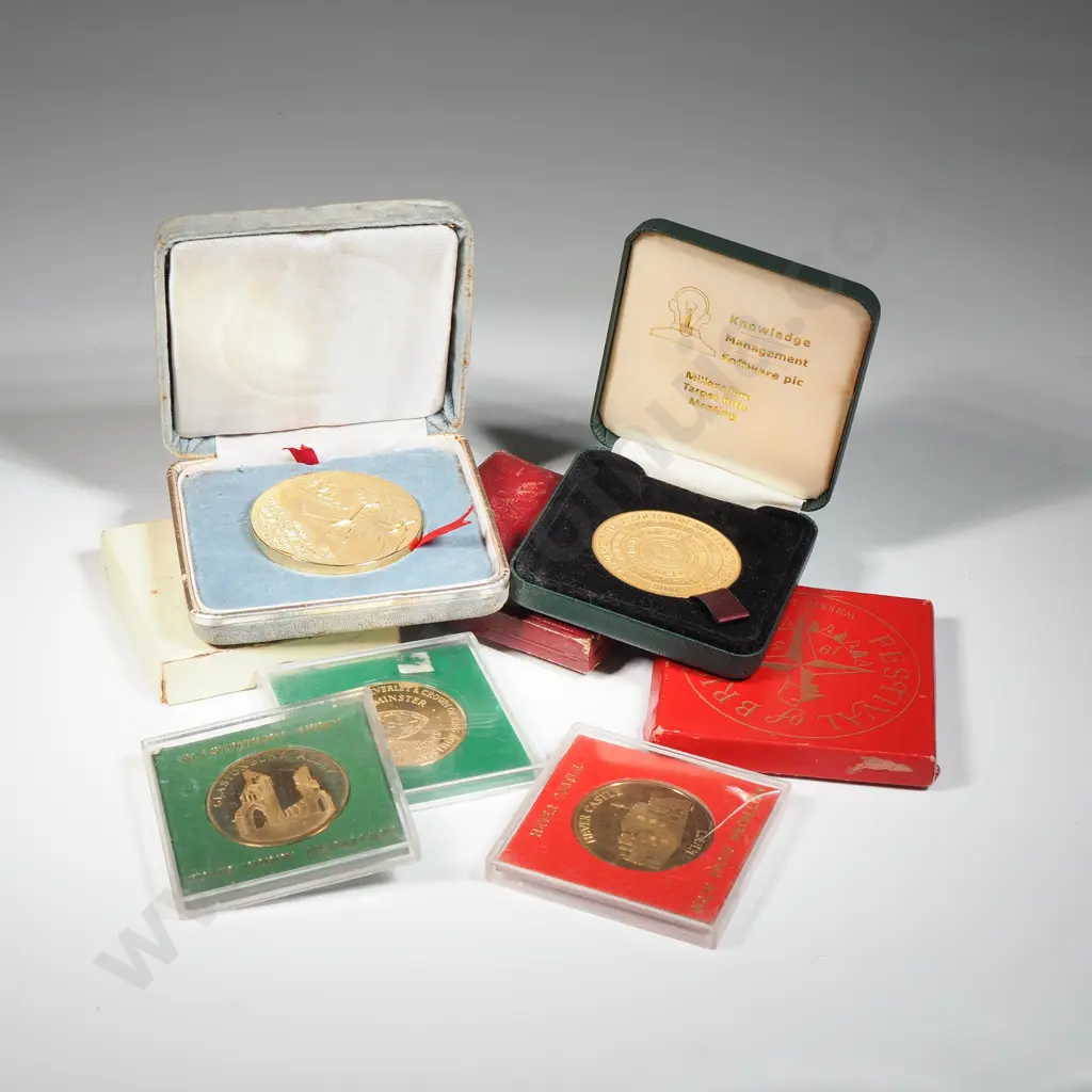 Assorted Cased Medallions  Image 1++
