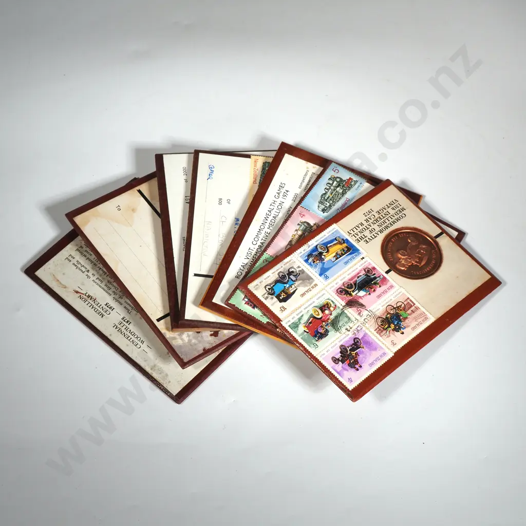 Assorted New Zealand Commemoratives in Card  Image 1++