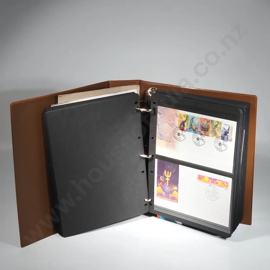 New Zealand Stamps, Mint & Used in Album - Approx Face Value $60 Image 1++