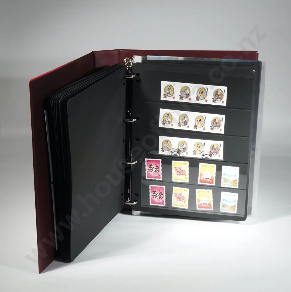 New Zealand Stamps, Mint & Used in Album - Approx Face Value $425 Image 1++