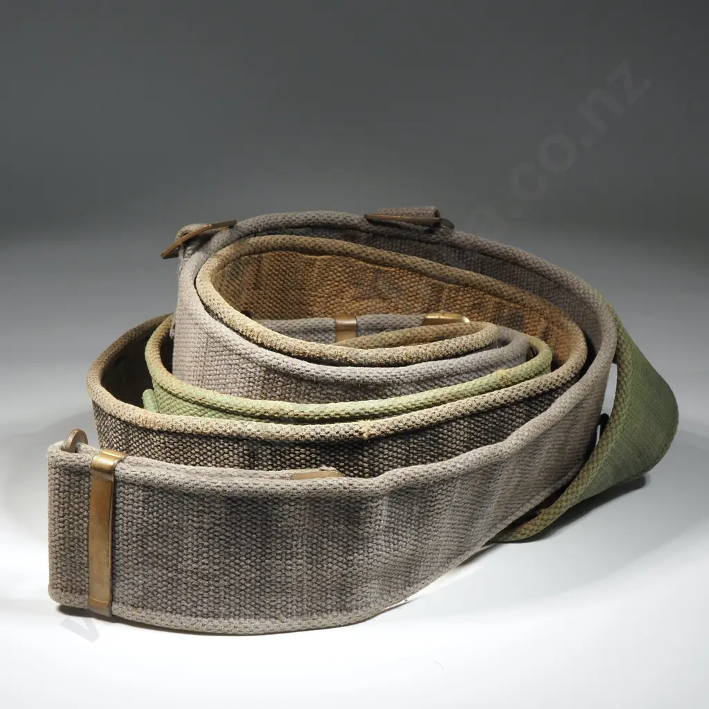 Three 37 Pattern Webbing Belts - One Airforce, One Blackend, One Green Image 1++