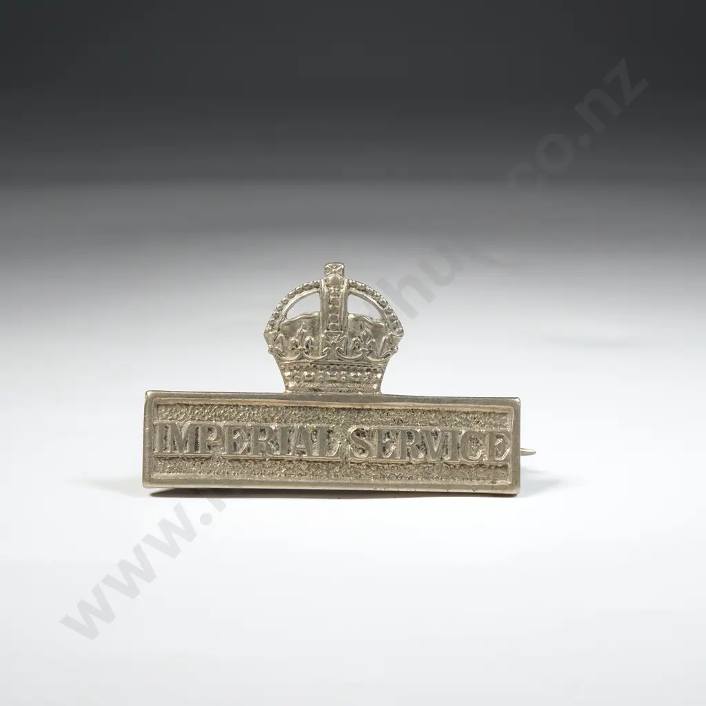 WW1 Imperial Service Badge Image 1++