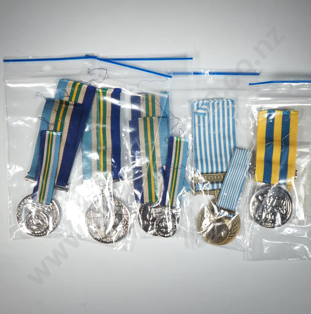 Assorted Lot of Replica Military Medals & Miniatures  Image 1++