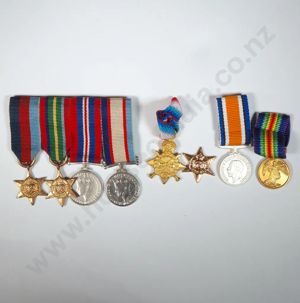 Assorted Lot of Replica Military Medal Miniatures  Image 1++