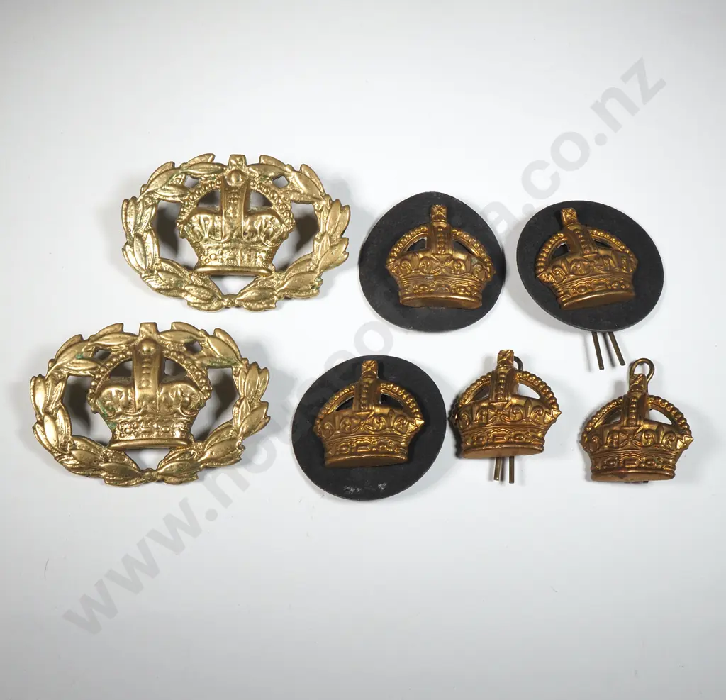 Assorted Lot of Warrant Officer Crowns. Image 1++