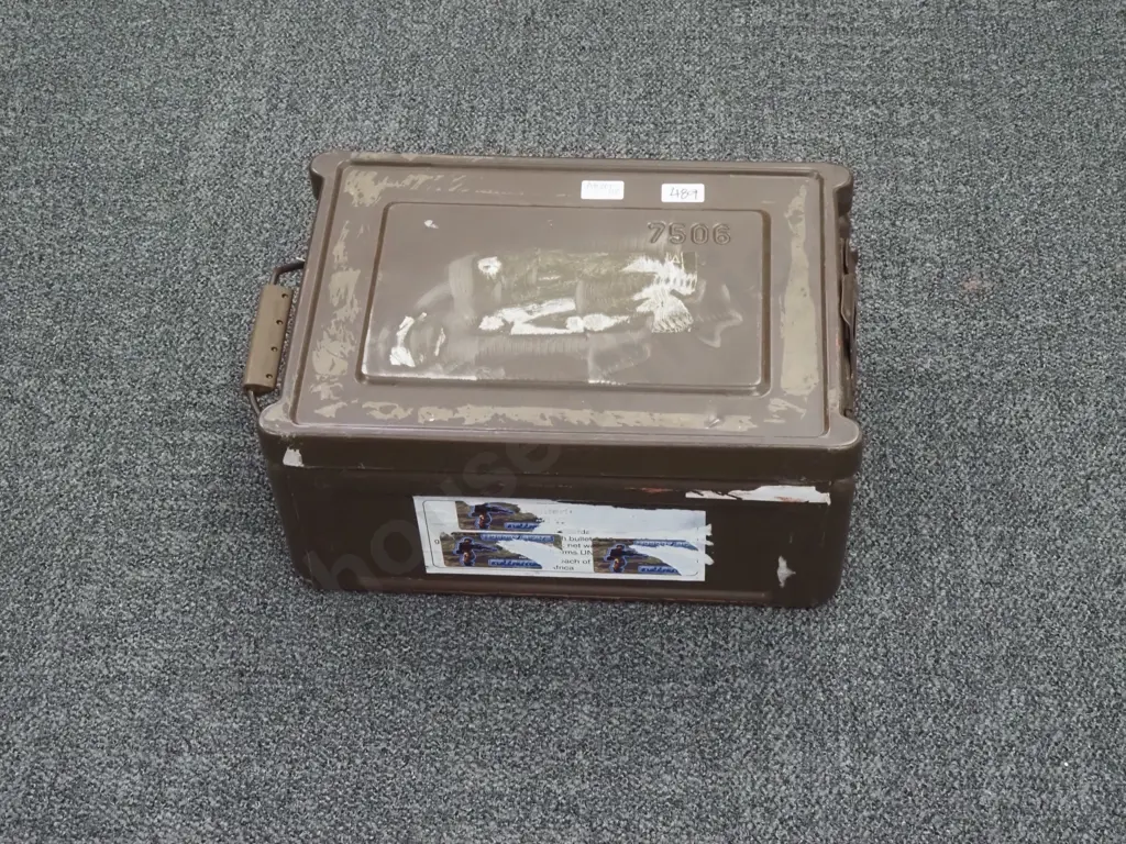 .308 Top Opening Ammo Tin - Large  Image 1++