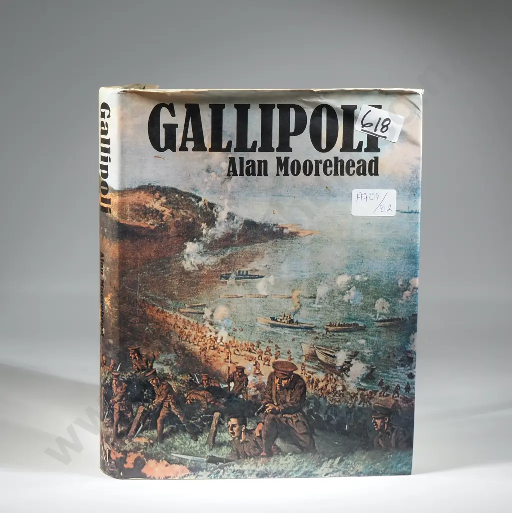 Moorehead, Alan. 1956. Gallipoli. Hamish Hamilton Ltd., Great Britain. New Edition 1967. Image 1++