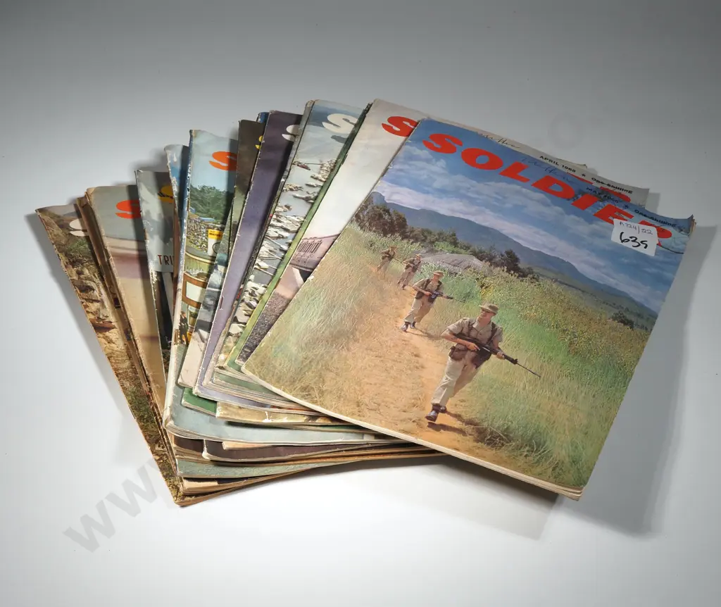 Collection Of Twenty Four "Soldier" Magazines From The Sixties  Image 1++