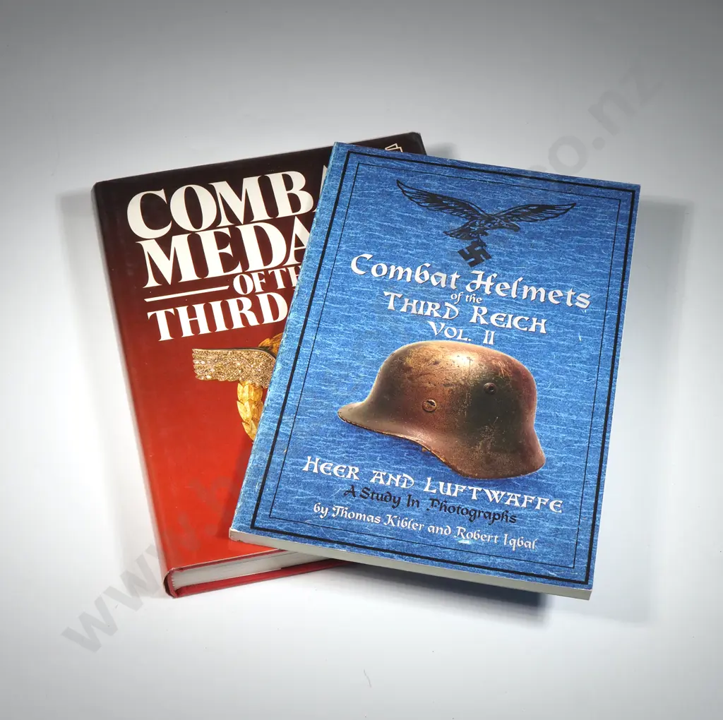 Combat Hellmets of the Third Reich Vol II & Combat Medals of the Third Reich  Image 1++