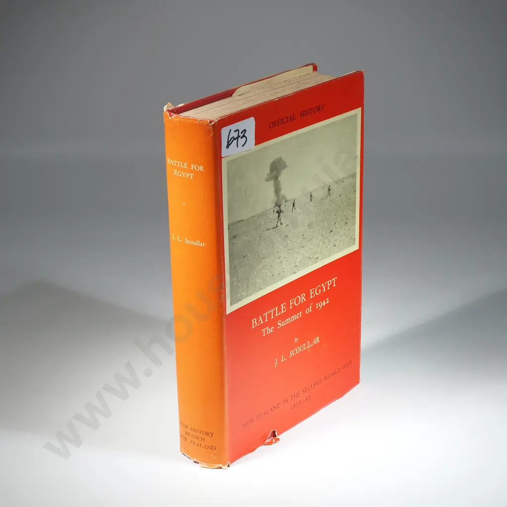 Official History - Battle for Egypt The Summer of 1942 by J L Scoullar  Image 1++