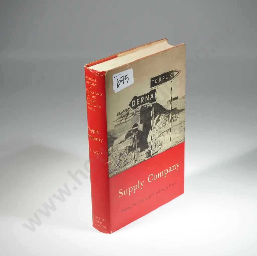 Official History - Supply Company 2 NZEF - w Dust Jacket  Image 1++