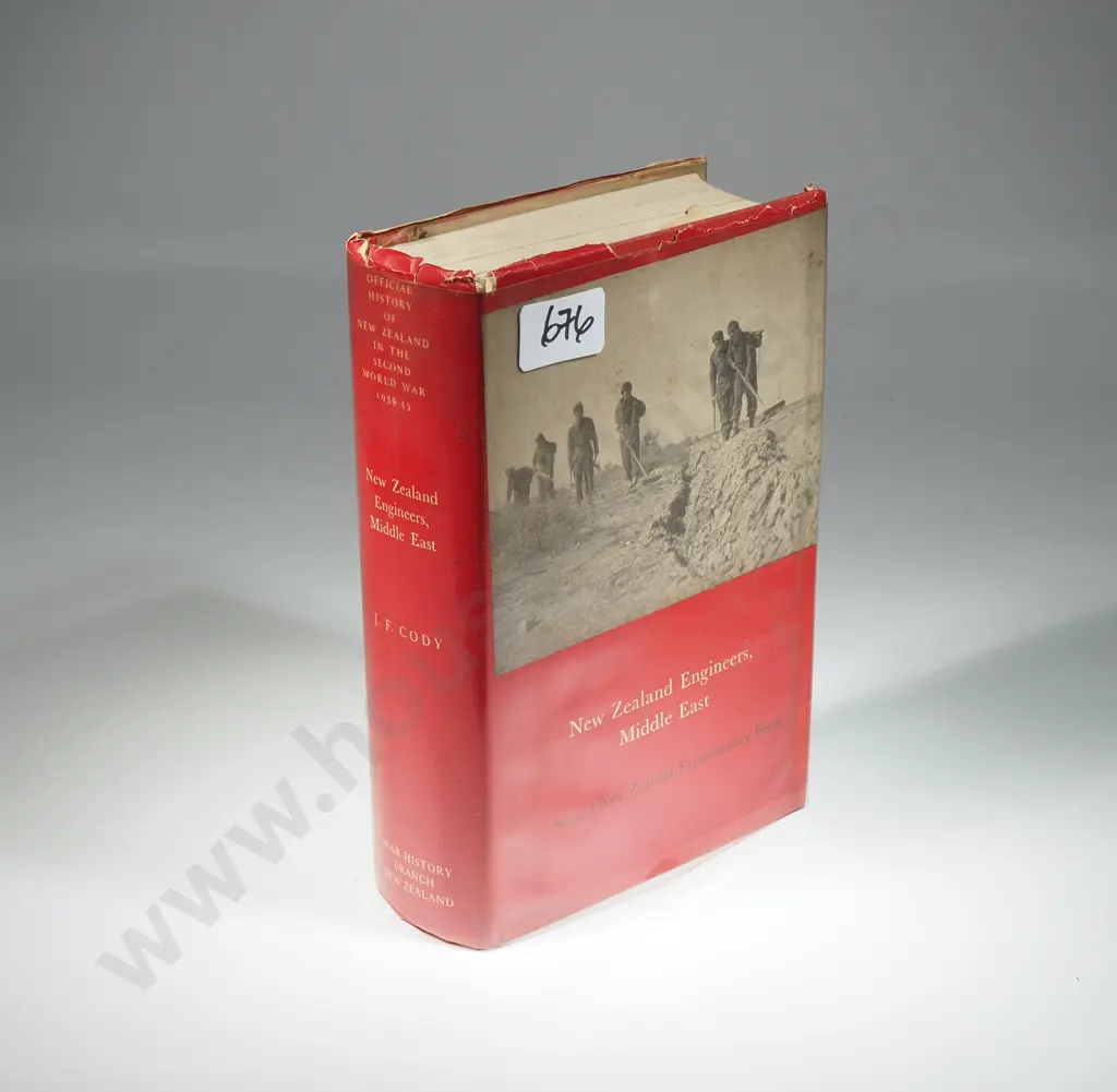 Official History - New Zealand Engineers, Middle East 2 NZEF  Image 1++