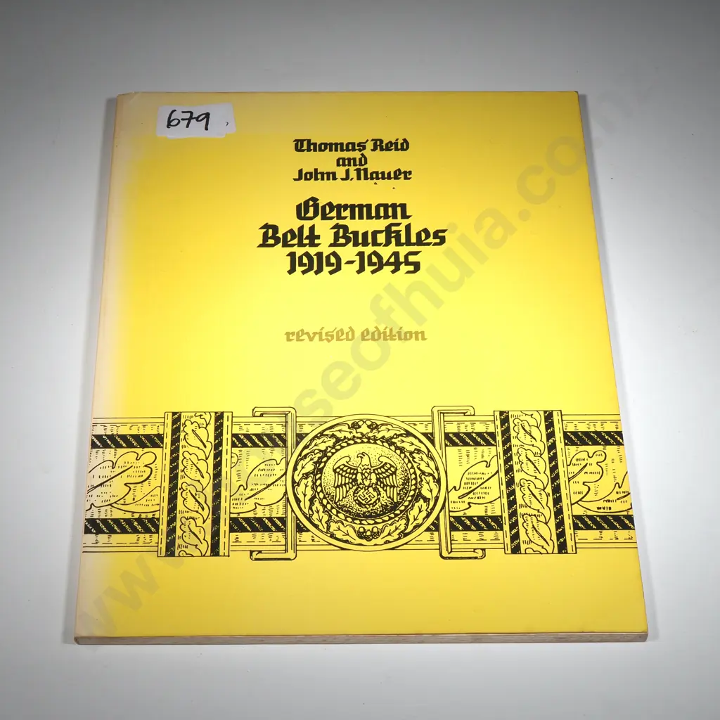 German Belt Buckles 1919-1945 - Thomas Reid & John J Nauer  Image 1++