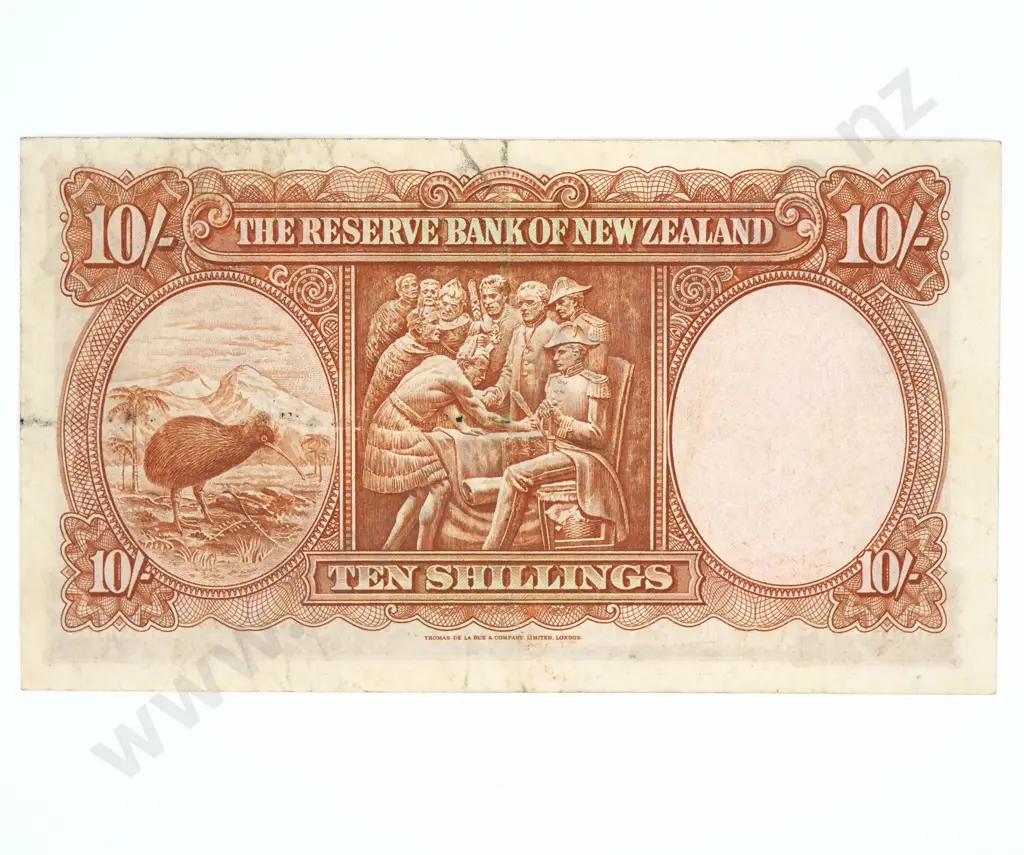 Ten Shilling Hanna Banknote  Image 1++