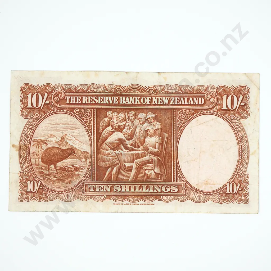 Ten Shilling Wilson Banknote  Image 1++