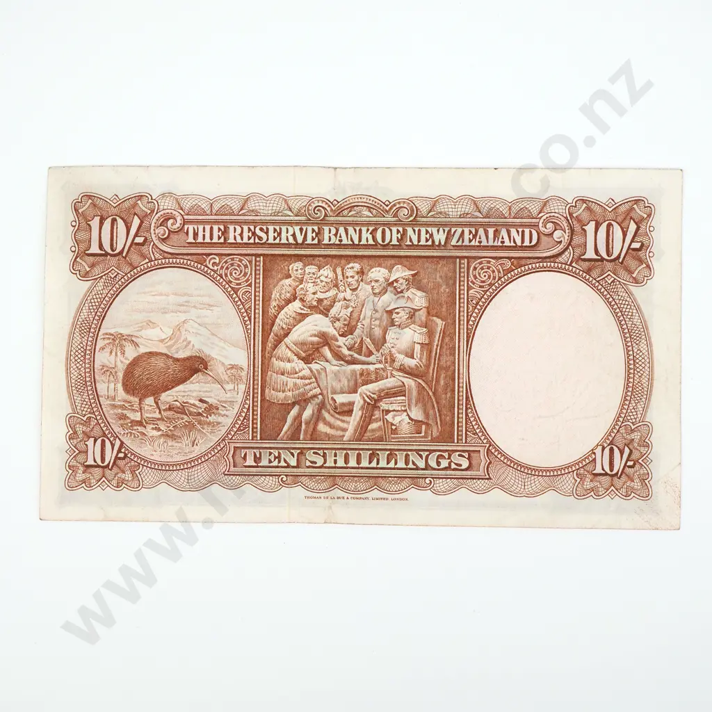 Ten Shilling Fleming Banknote  Image 1++