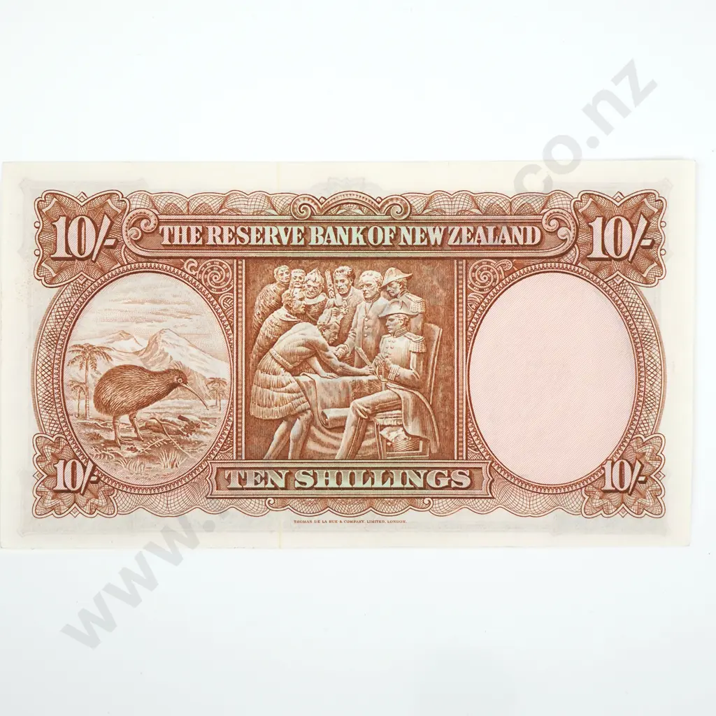 Ten Shilling Fleming Banknote - EF  Image 1++