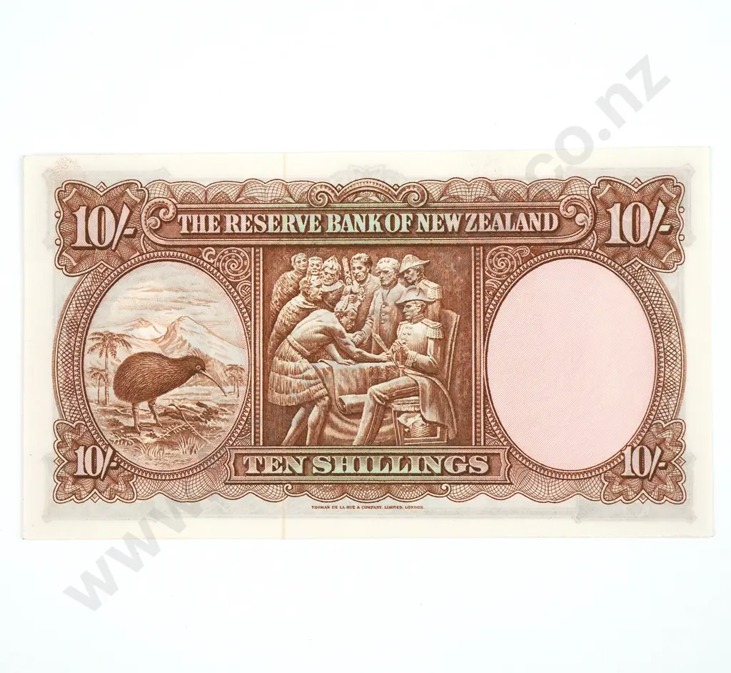 Ten Shilling Fleming Banknote - AUNC Image 1++