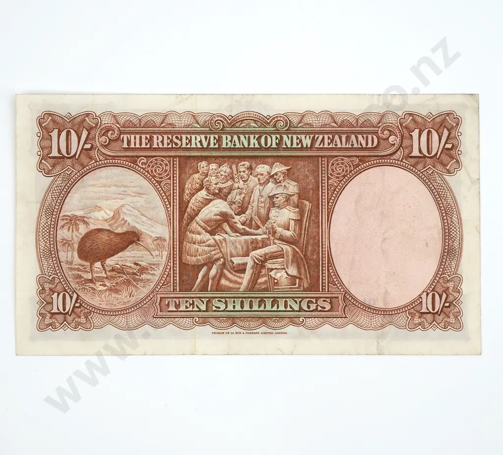 Ten Shilling Fleming Banknote  Image 1++