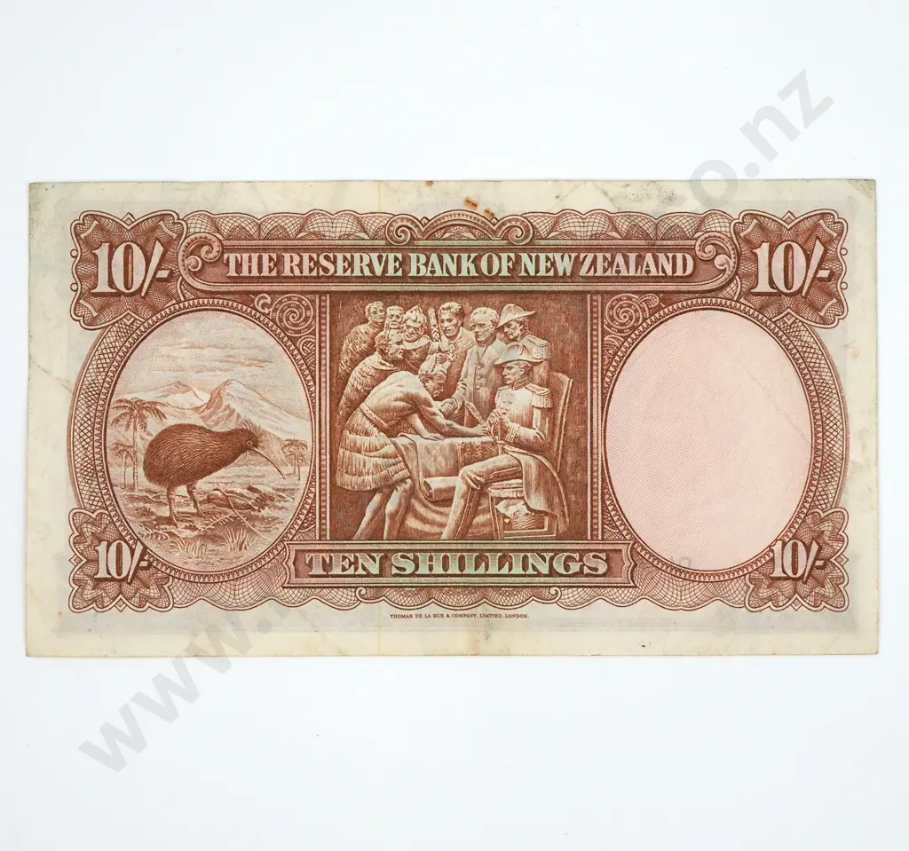 Ten Shilling Fleming Banknote  Image 1++