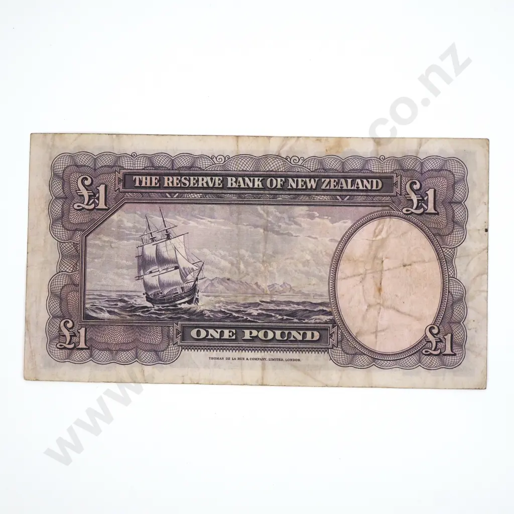 One Pound Hanna Banknote  Image 1++