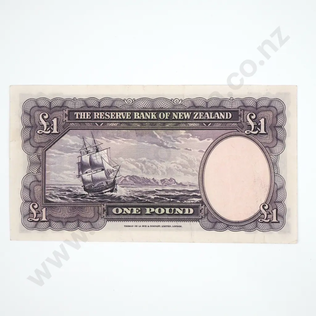 One Pound Hanna Banknote - VF Image 1++