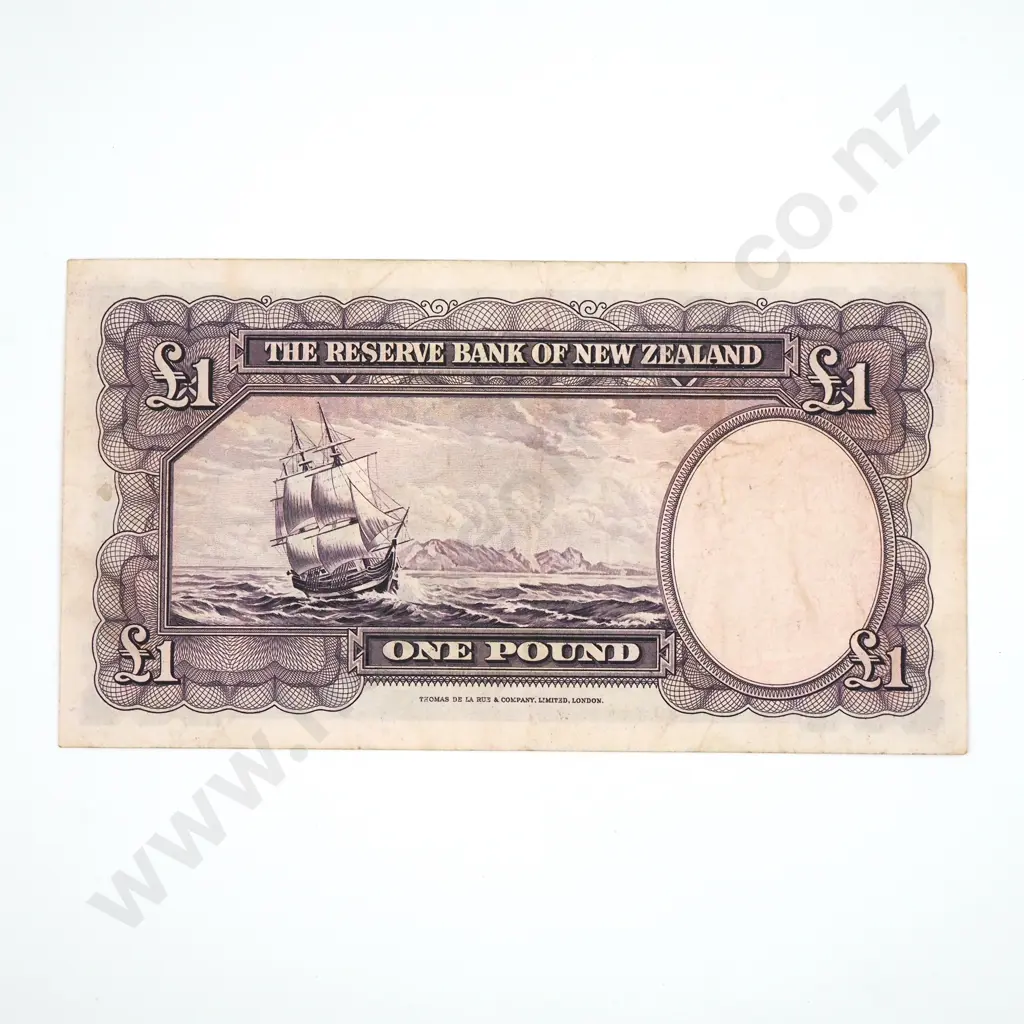 One Pound Wilson Banknote - EF  Image 1++