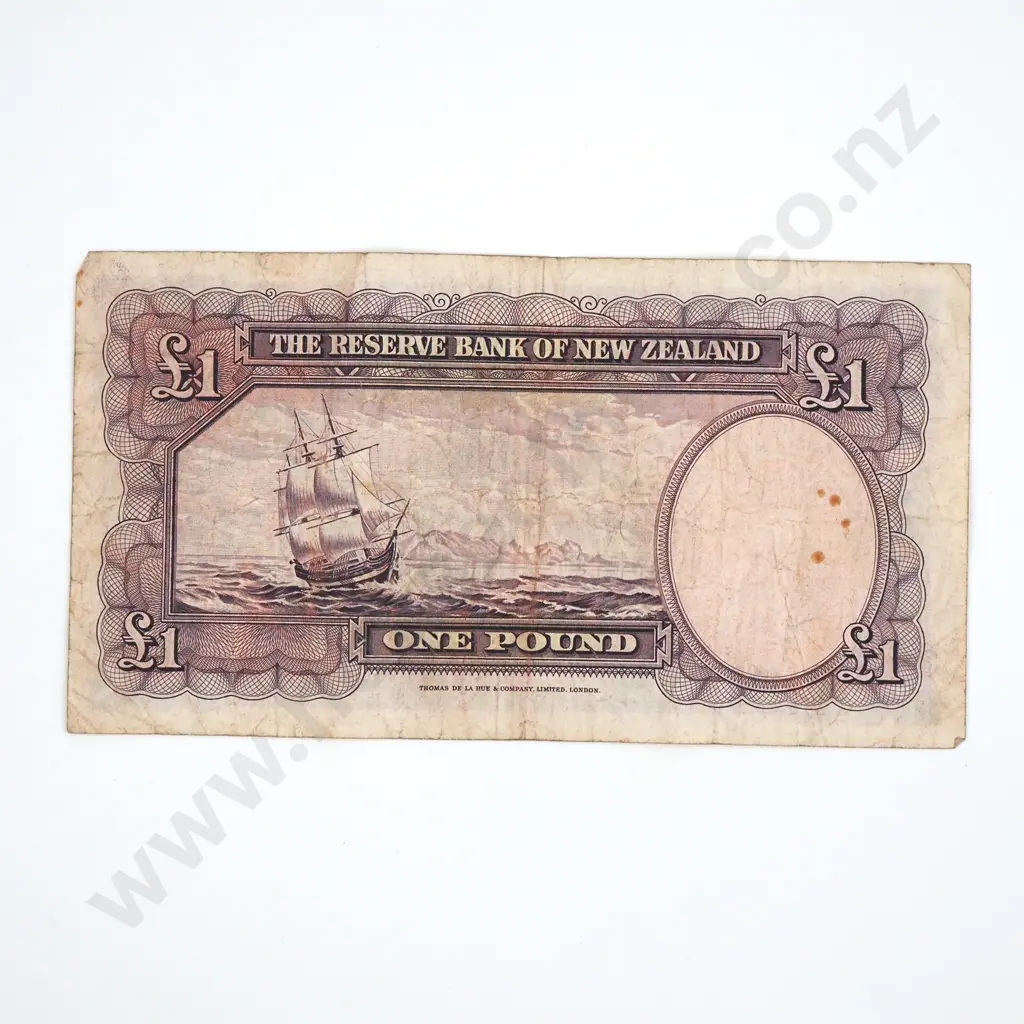 One Pound Wilson Banknote  Image 1++