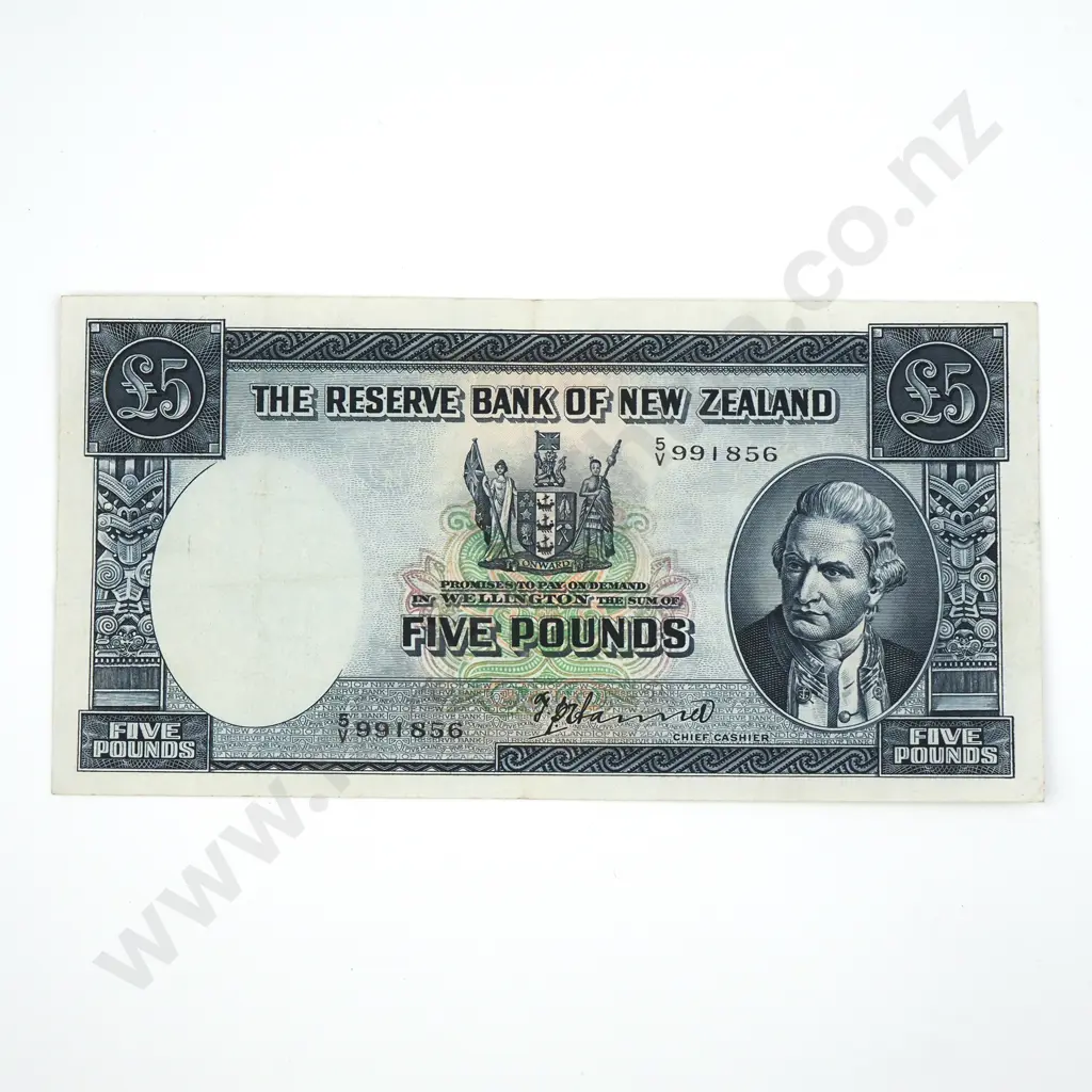 Five Pound Hanna Banknote  Image 1++