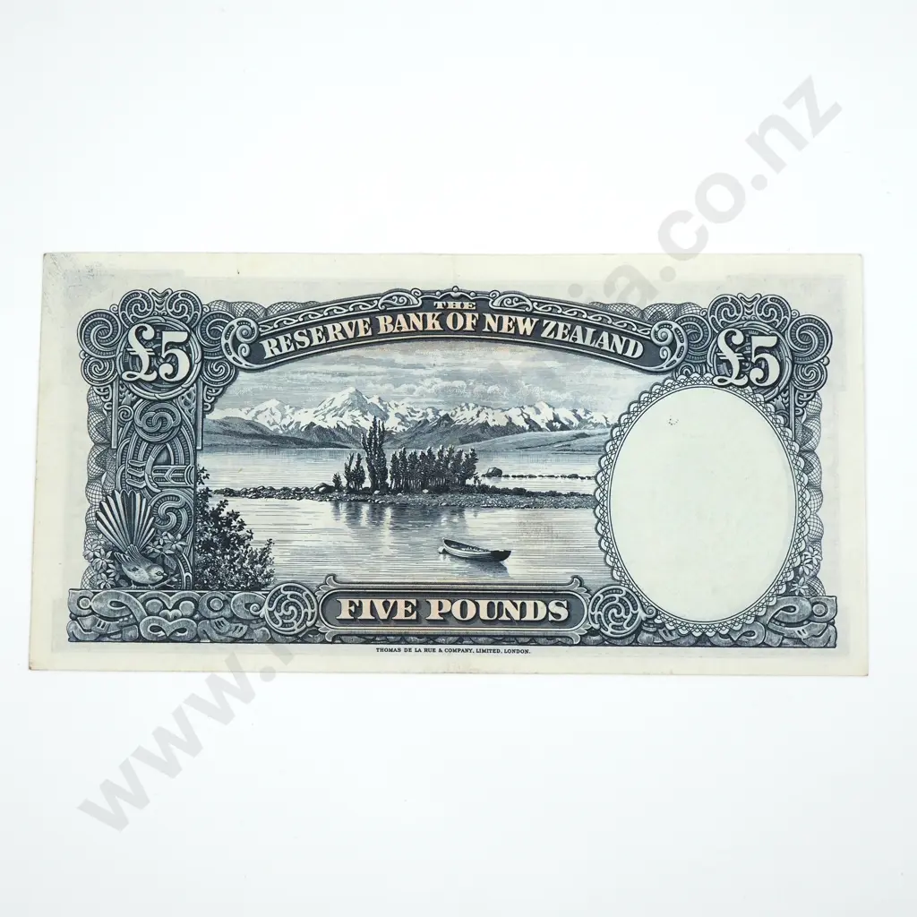 Five Pound Wilson Banknote - EF  Image 1++
