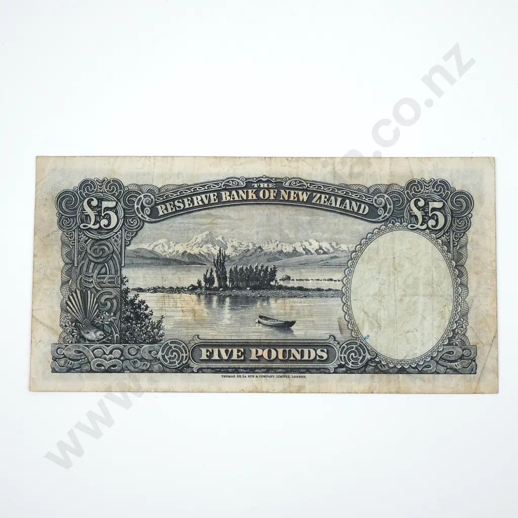 Five Pound Wilson Banknote  Image 1++