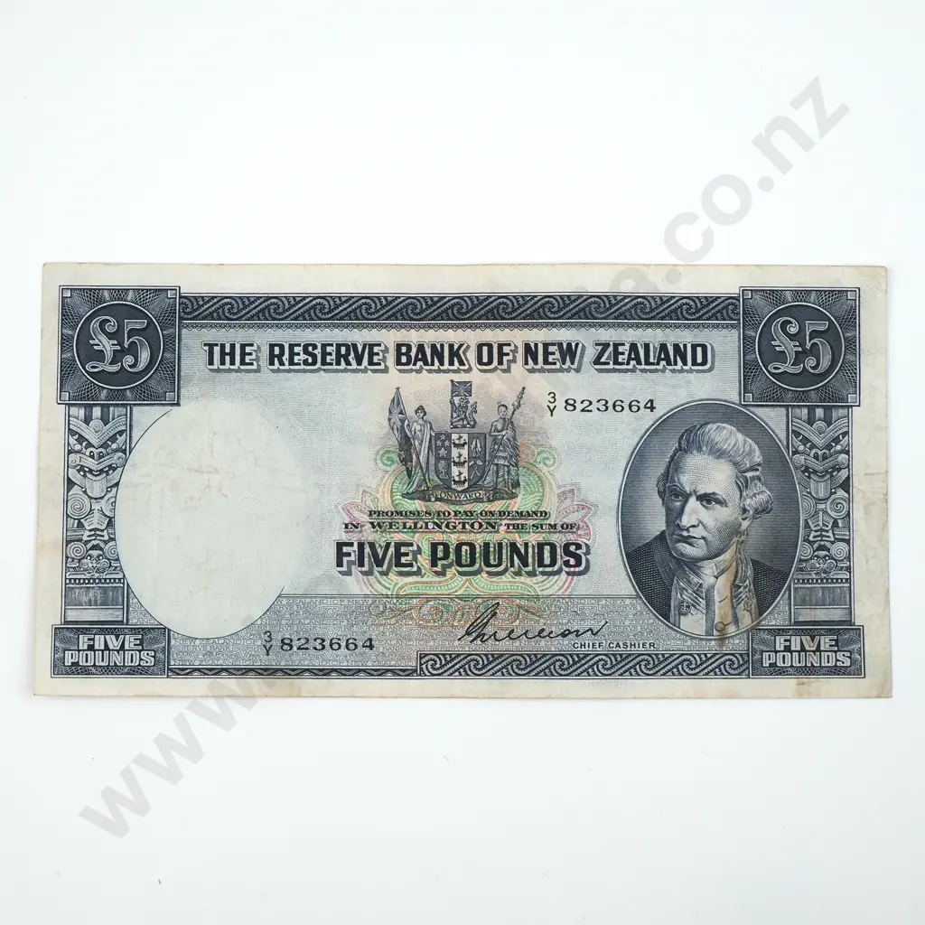 Five Pound Wilson Banknote  Image 1++