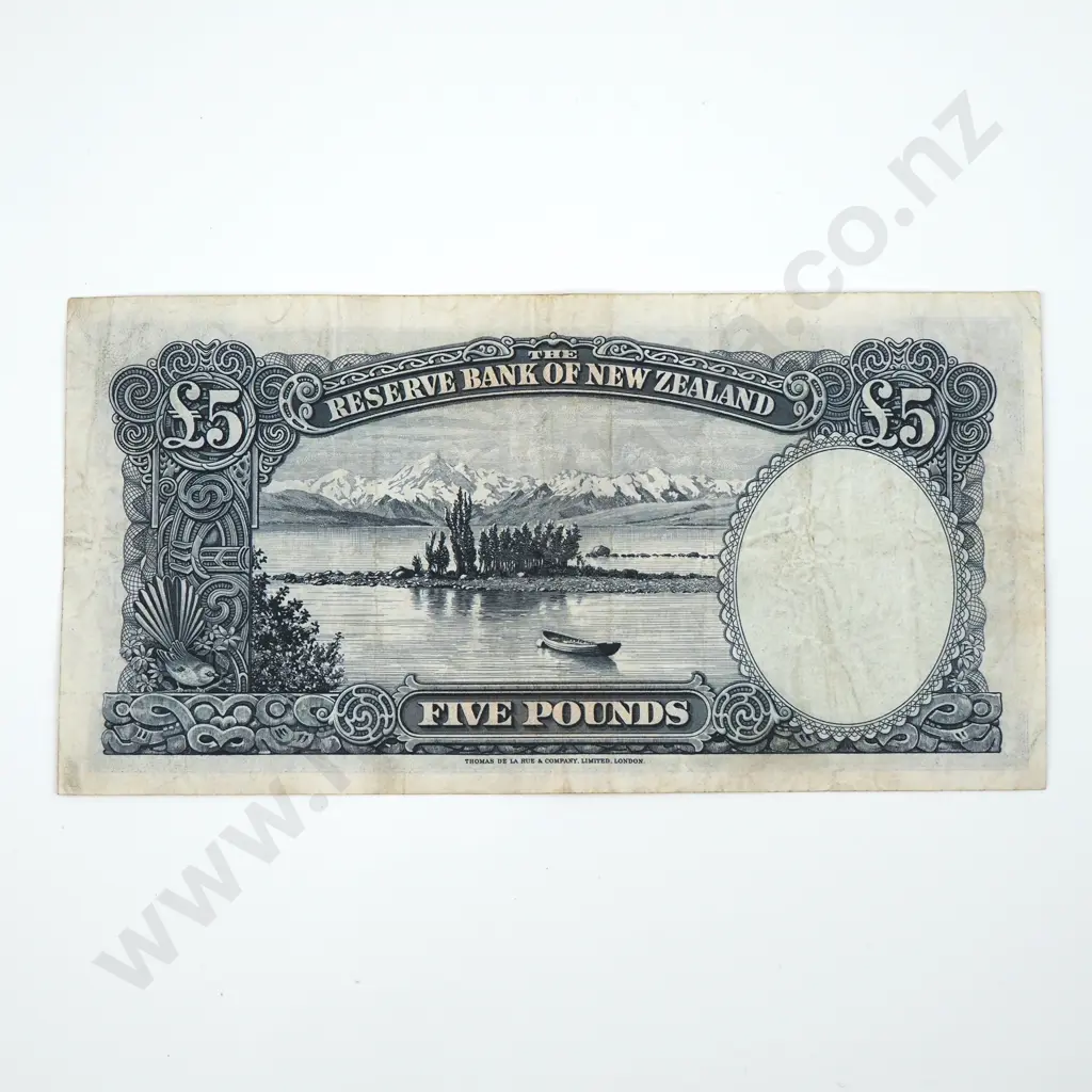 Five Pound Wilson Banknote  Image 1++