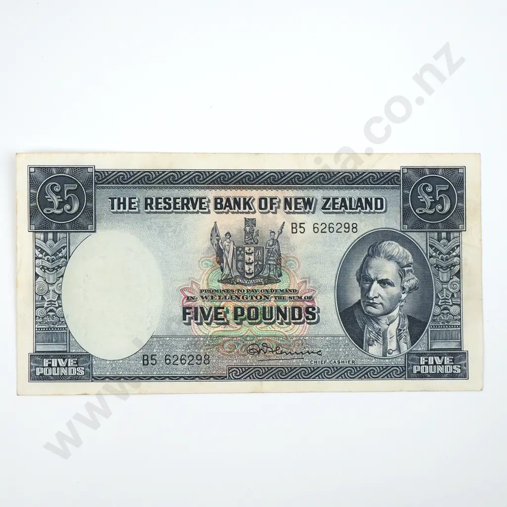 Five Pound Fleming Banknote - VF  Image 1++