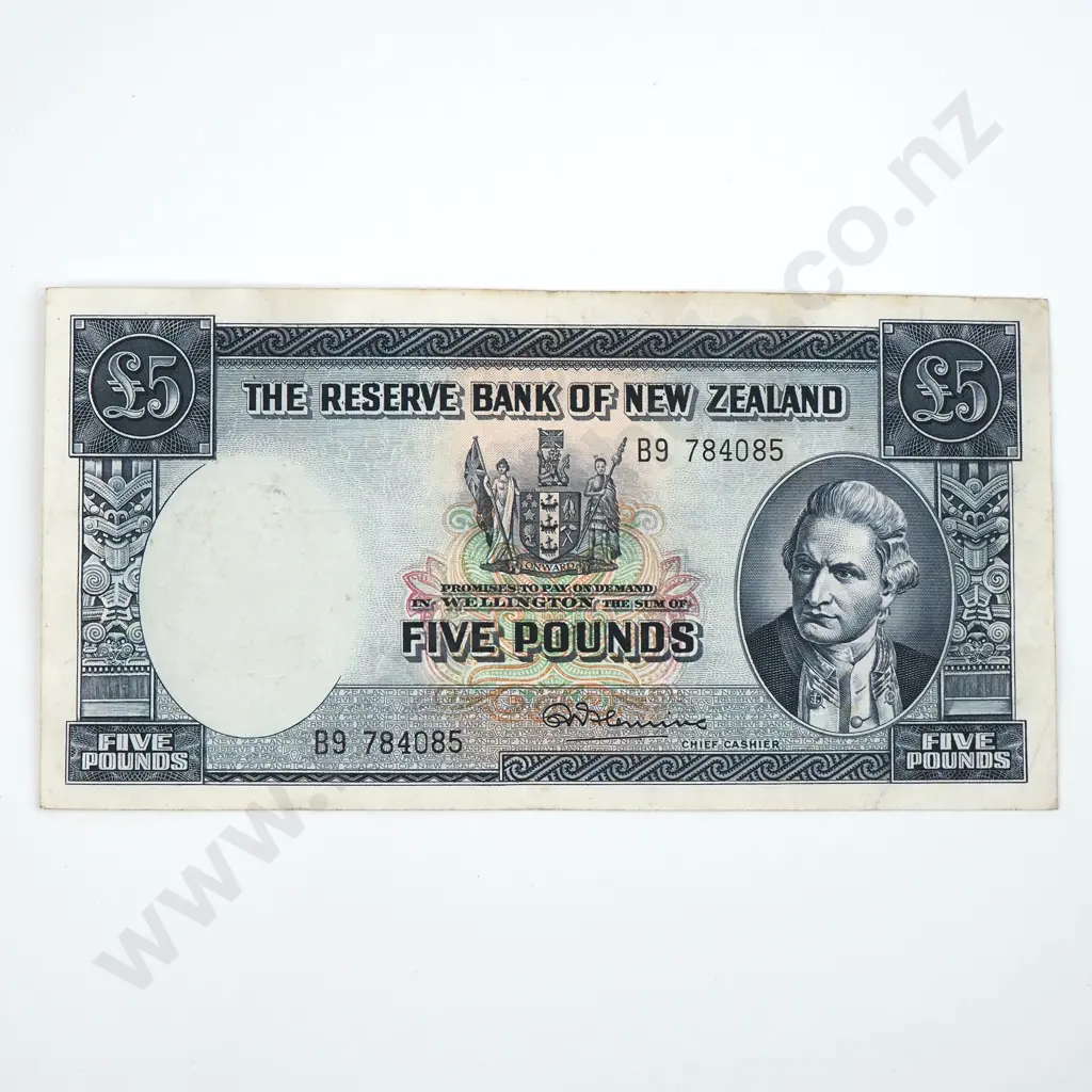 Five Pound Fleming Banknote - VF  Image 1++