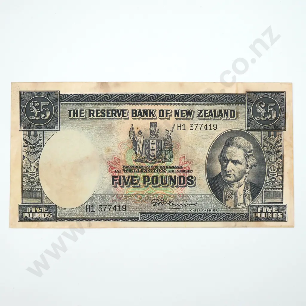 Five Pound Fleming Banknote  Image 1++