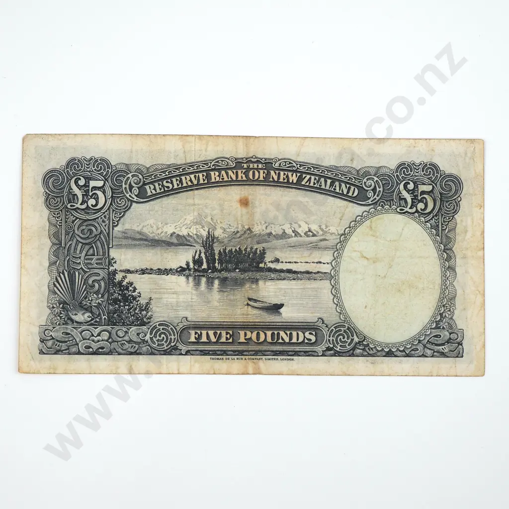 Five Pound Fleming Banknote  Image 1++